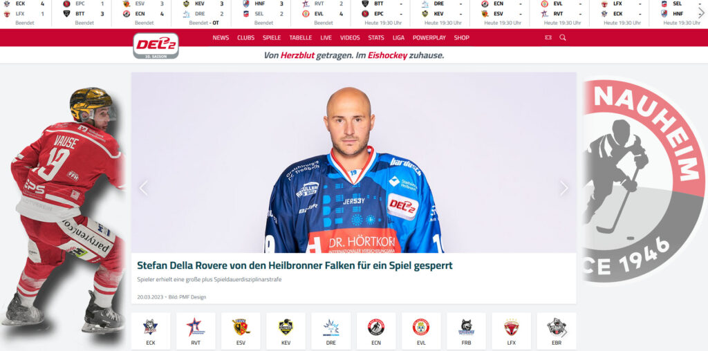 Deutsche Eishockey Liga 2 » Urban Media