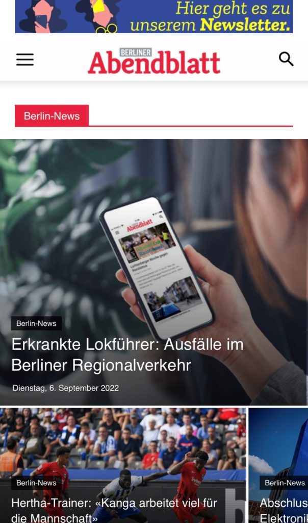 Berliner Abendblatt » Urban Media